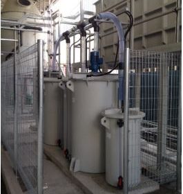 FRP (PVDF Lining) Chemical Tank Fabrication FRP (PVDF Lining) Chemical Tank Fabrication
